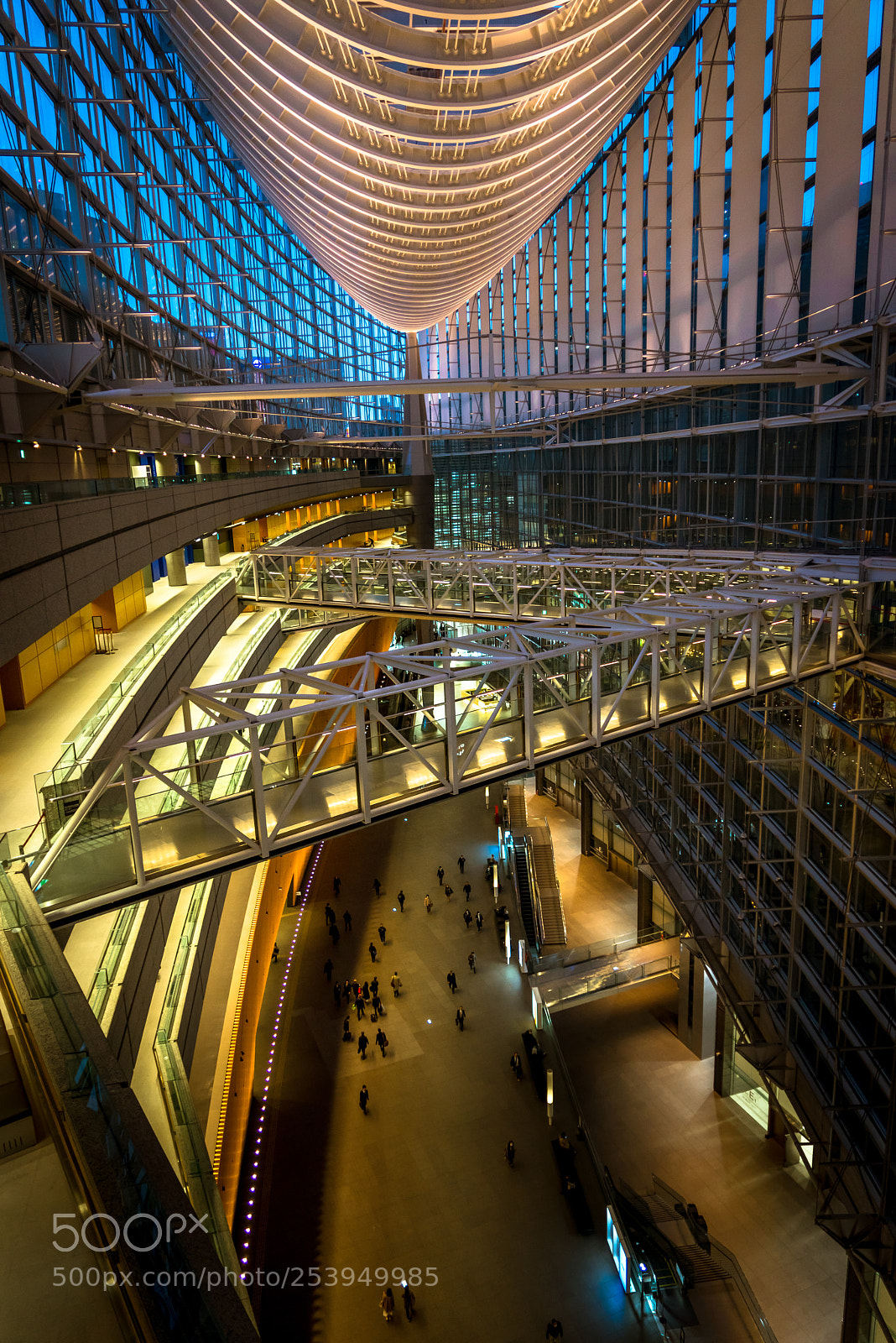 Sony a7R sample photo. Tokyo forum photography