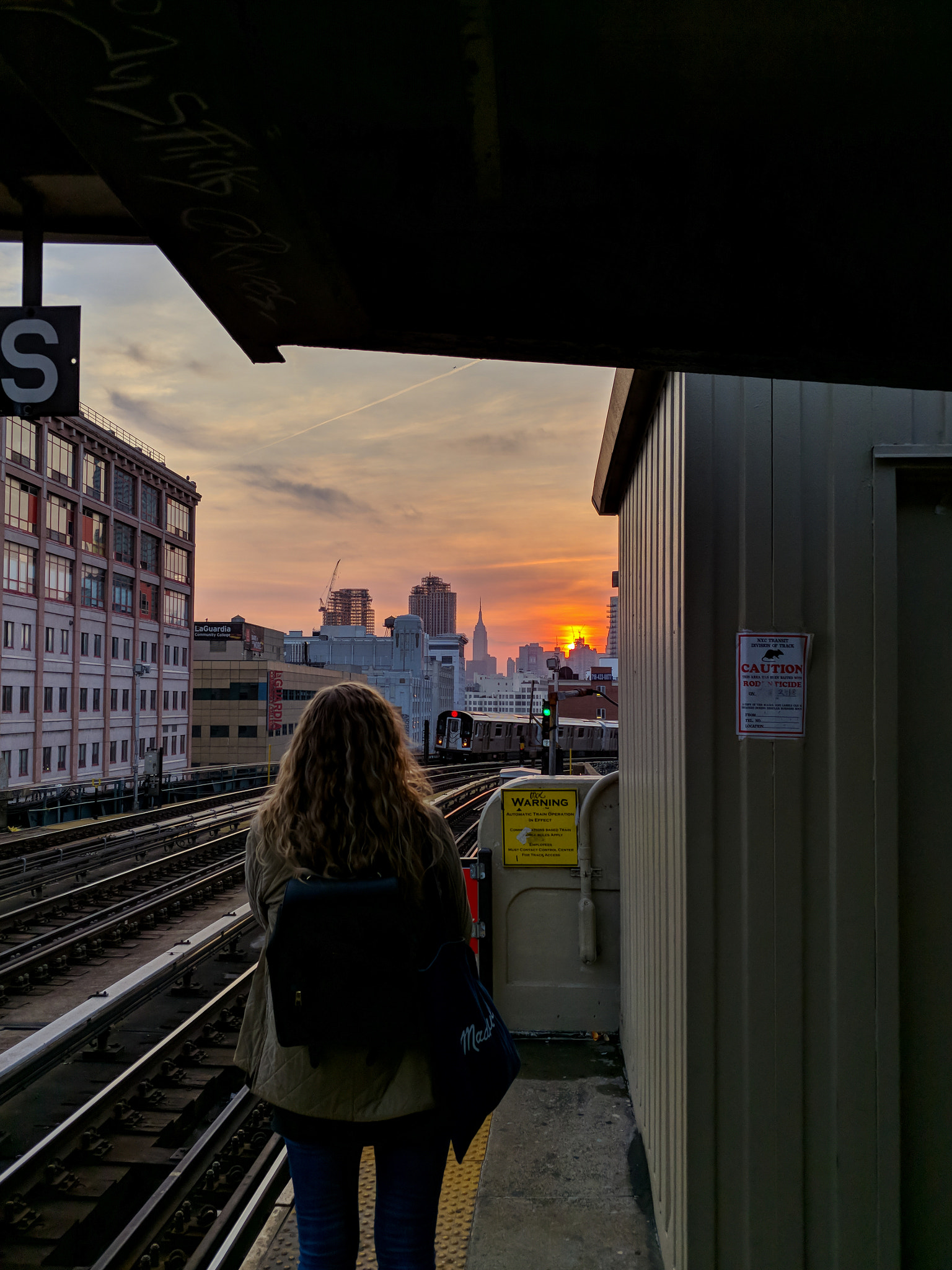 LG V30 sample photo. Sunset in ny photography