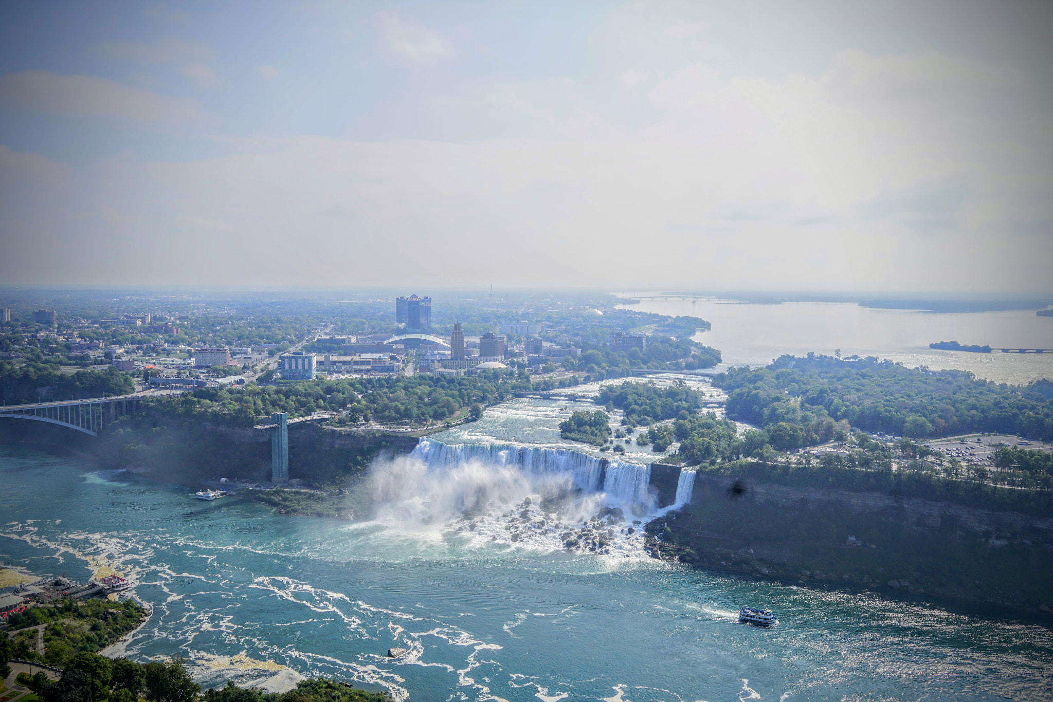 Sigma 19mm F2.8 EX DN sample photo. Niagara falls photography