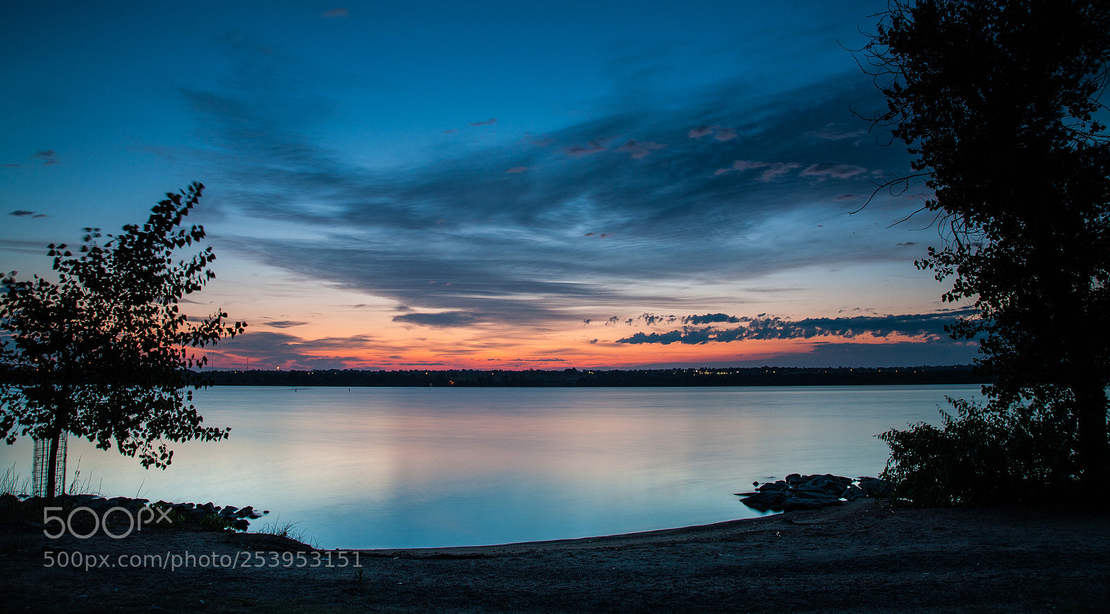 Canon EOS 5D sample photo. Blue hour photography