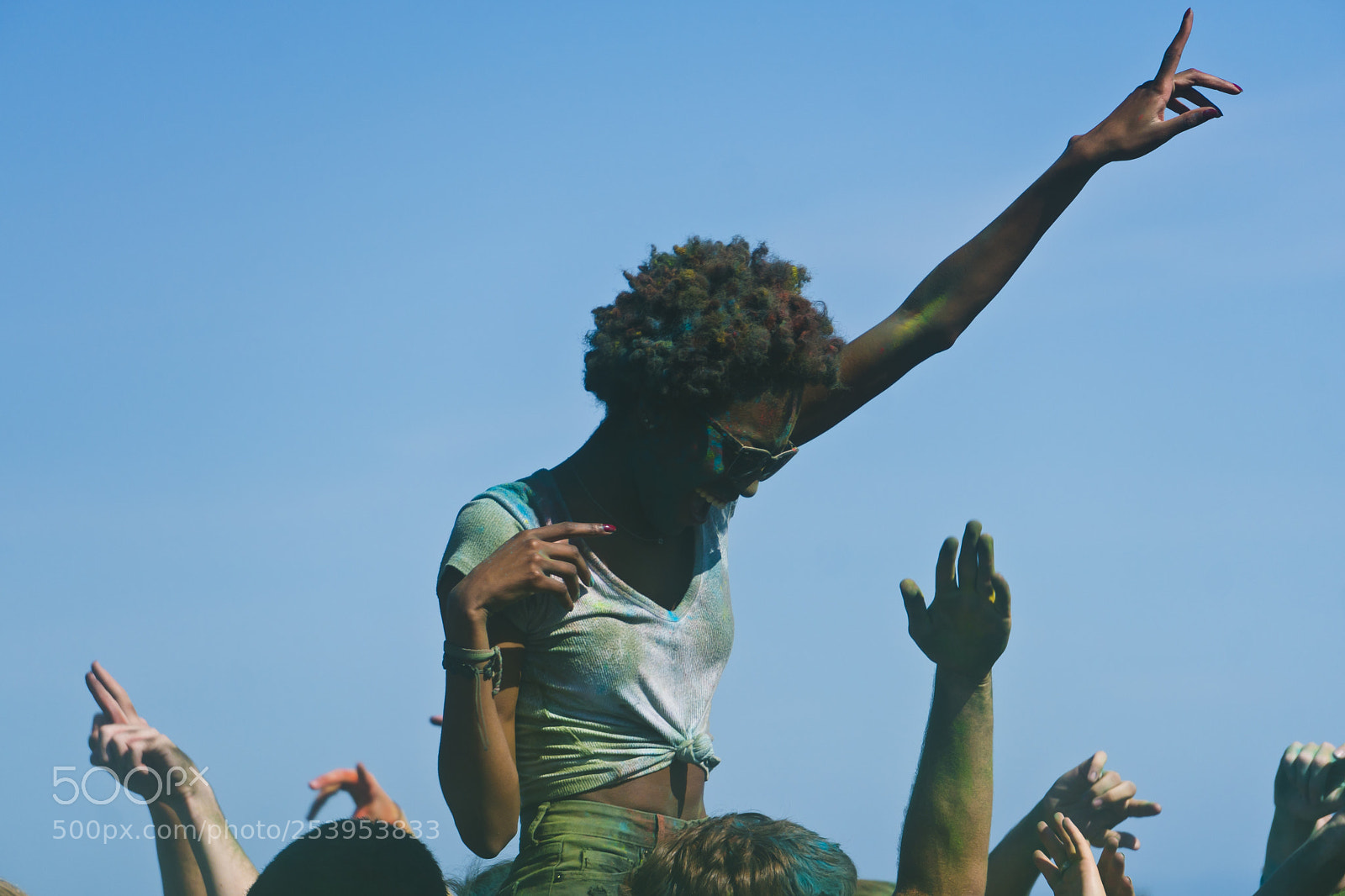 Sony a6300 sample photo. Holi festival 2018 at photography