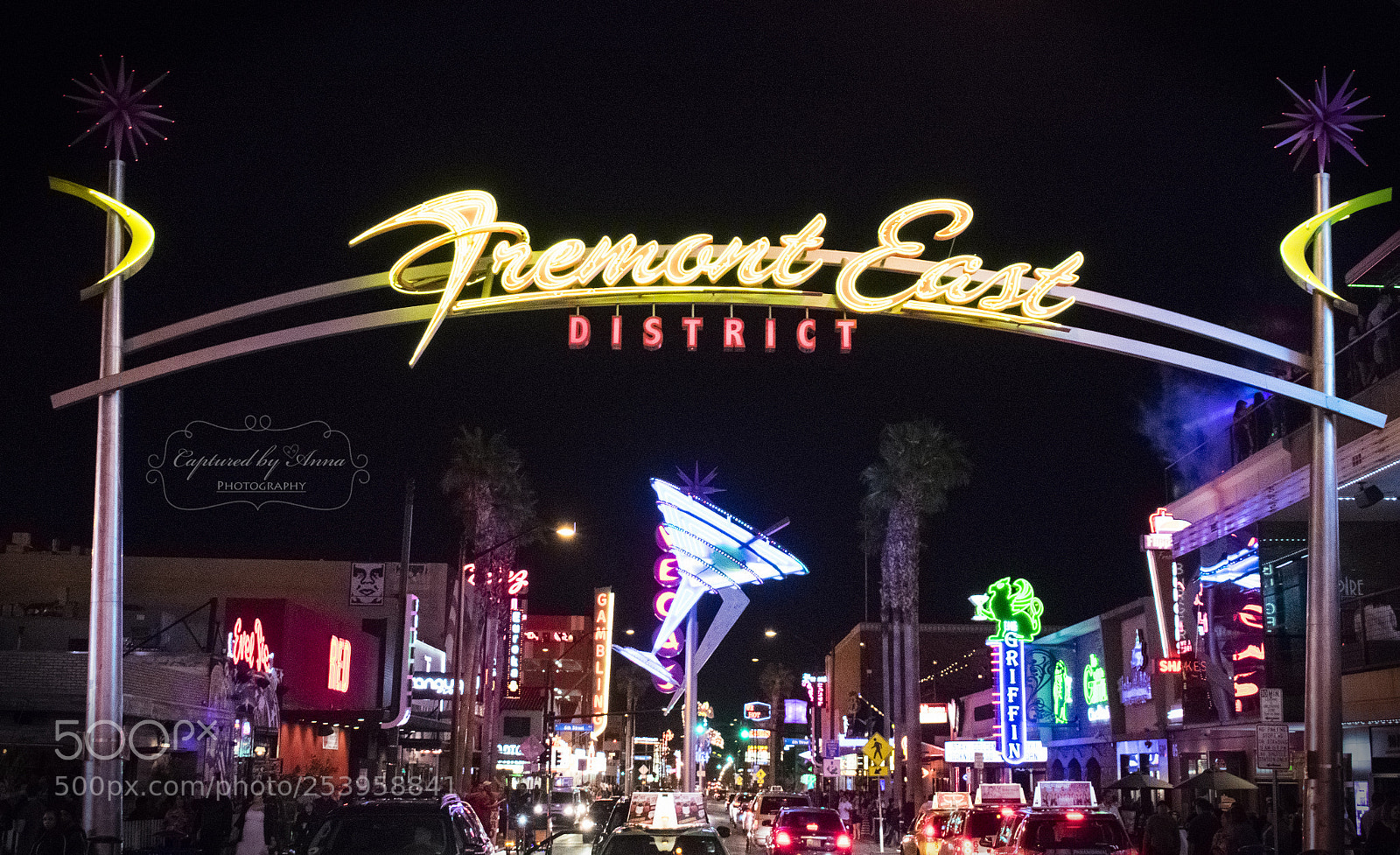 Nikon D3400 sample photo. Neon lights of fremont photography