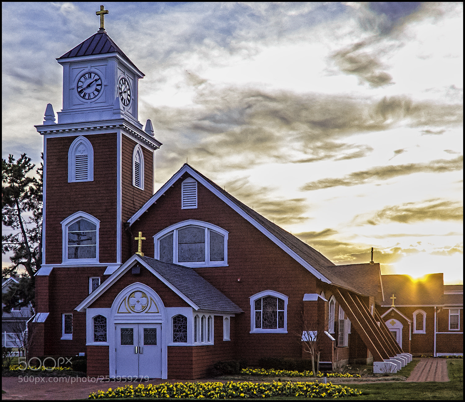 Canon PowerShot G16 sample photo. Sacred heart church photography