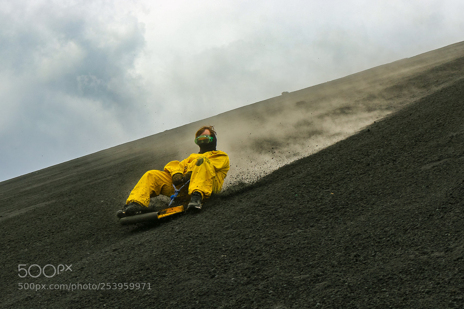 Canon EOS 70D sample photo. Flo volcano boarding photography