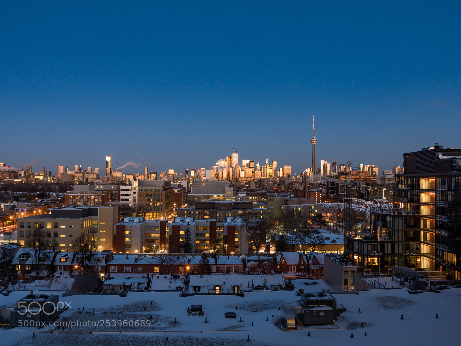 Panasonic Lumix DMC-GH4 sample photo. Toronto at sunset photography