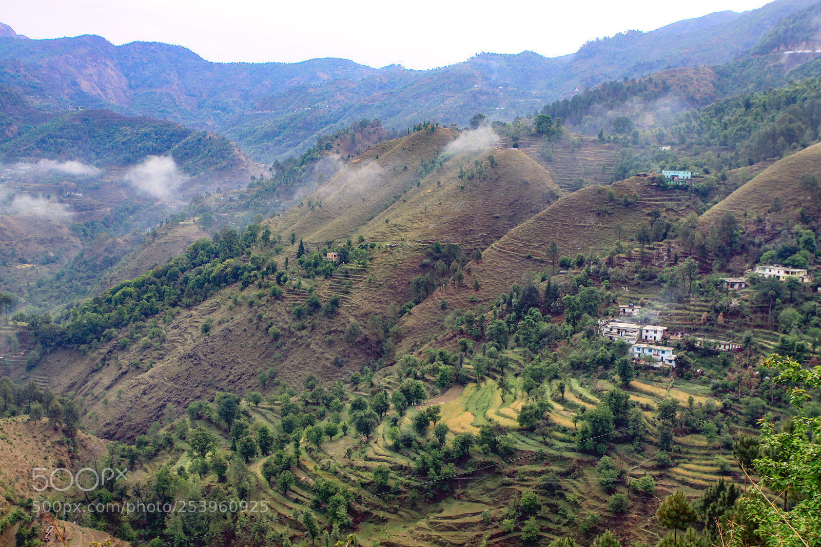 Canon EOS 50D sample photo. Views along pithoragarh-thal highway photography