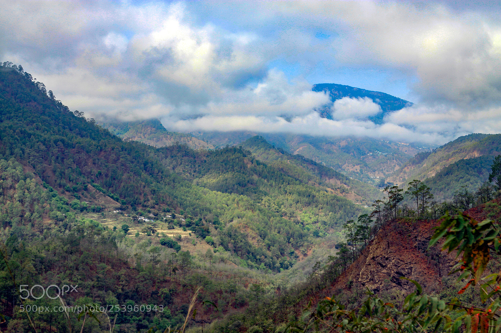 Canon EOS 50D sample photo. Views along pithoragarh-thal highway photography