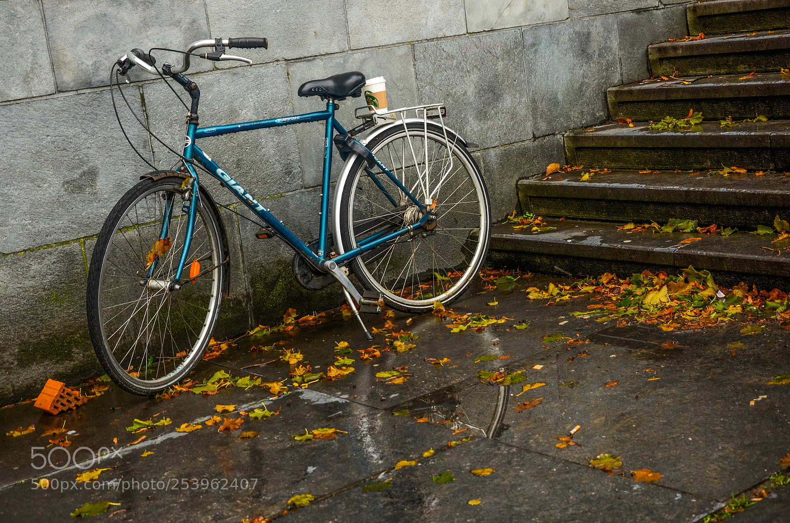 Nikon D7000 sample photo. Coffee in the rain photography