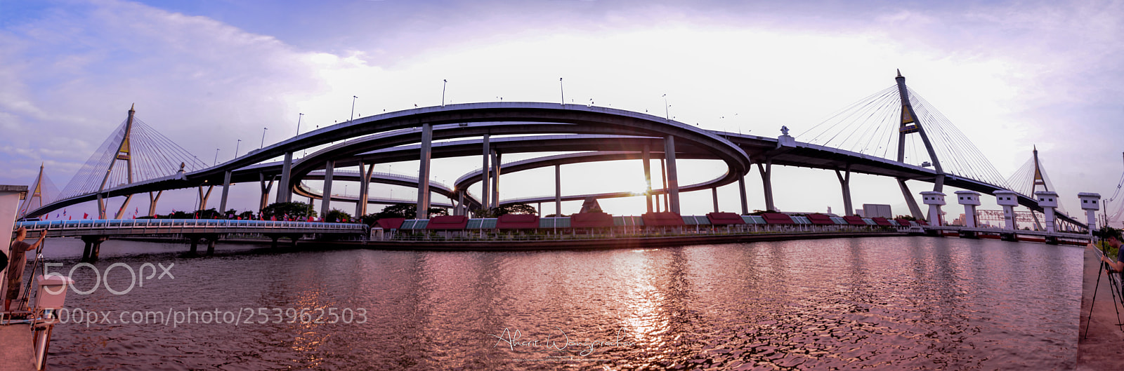 Nikon D7100 sample photo. King bhumipol  bridge photography