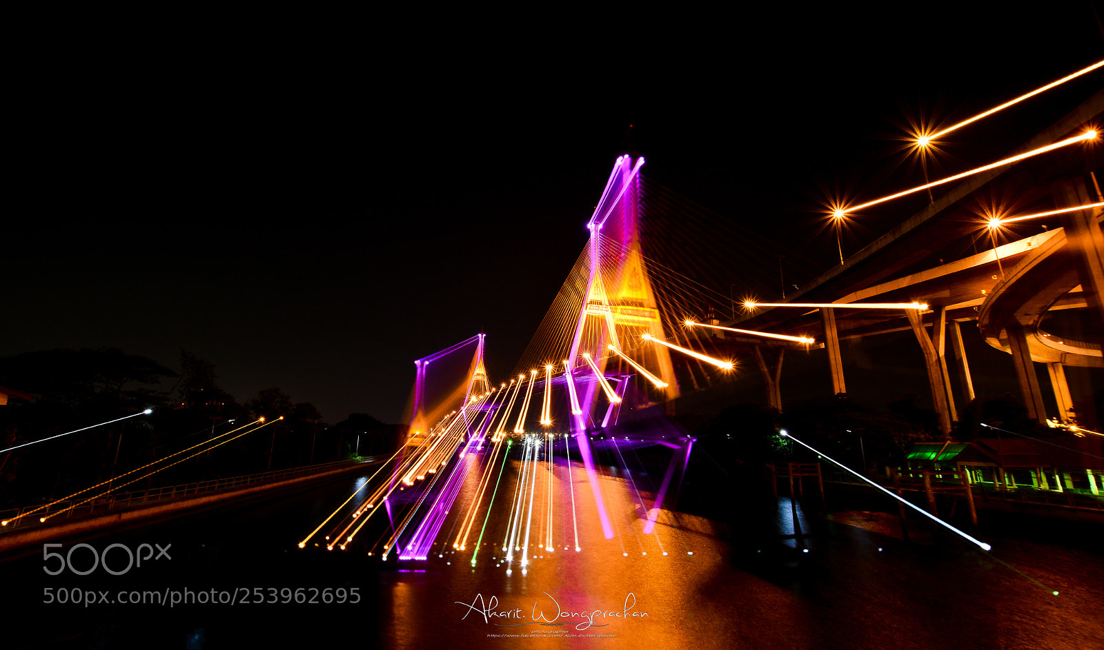 Nikon D7100 sample photo. King bhumipol  bridge photography