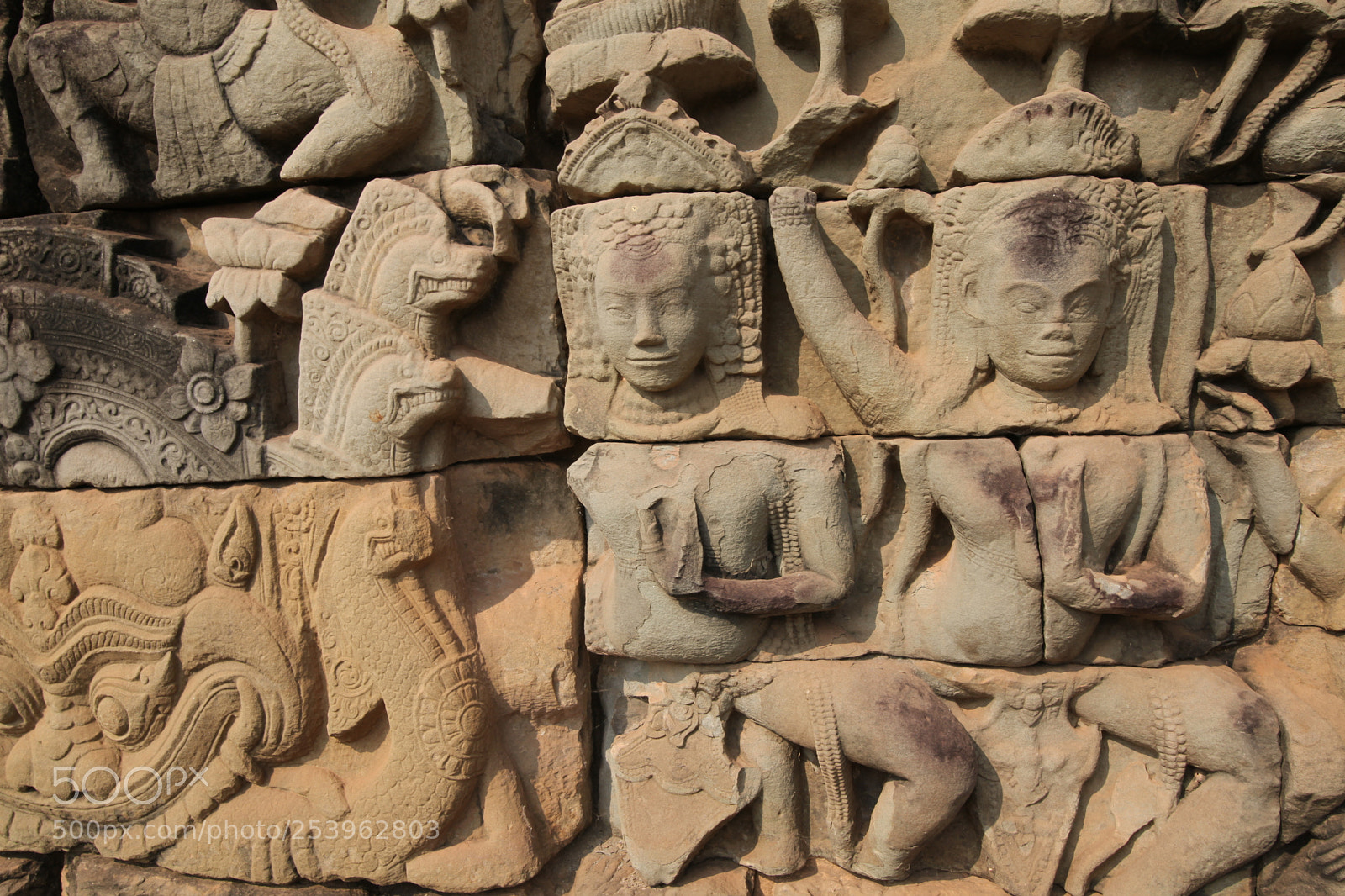 Canon EOS 5D Mark II sample photo. Apsaras - terrace of photography