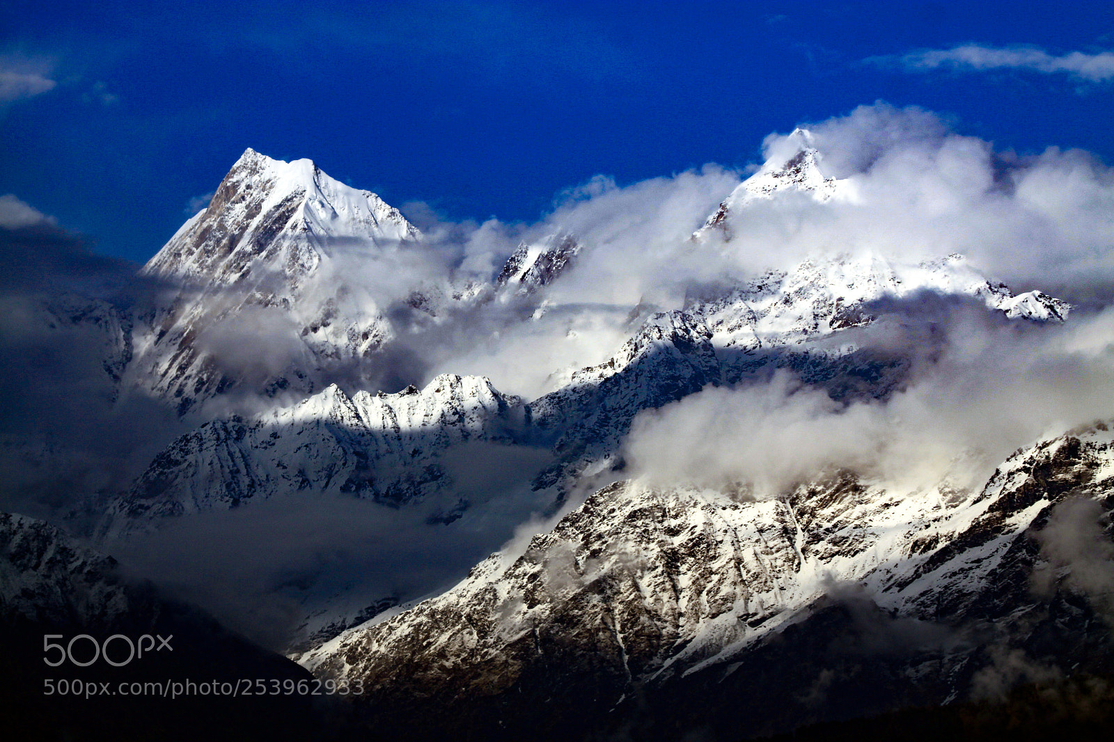 Canon EOS 50D sample photo. Panchachuli i, as seen photography