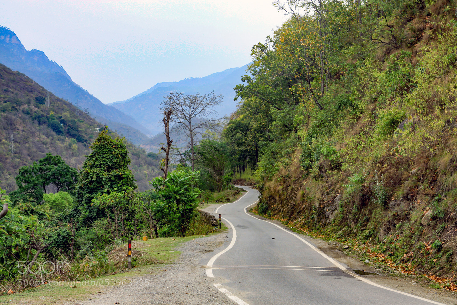 Canon EOS 50D sample photo. Views along almora-pithoragarh highway photography