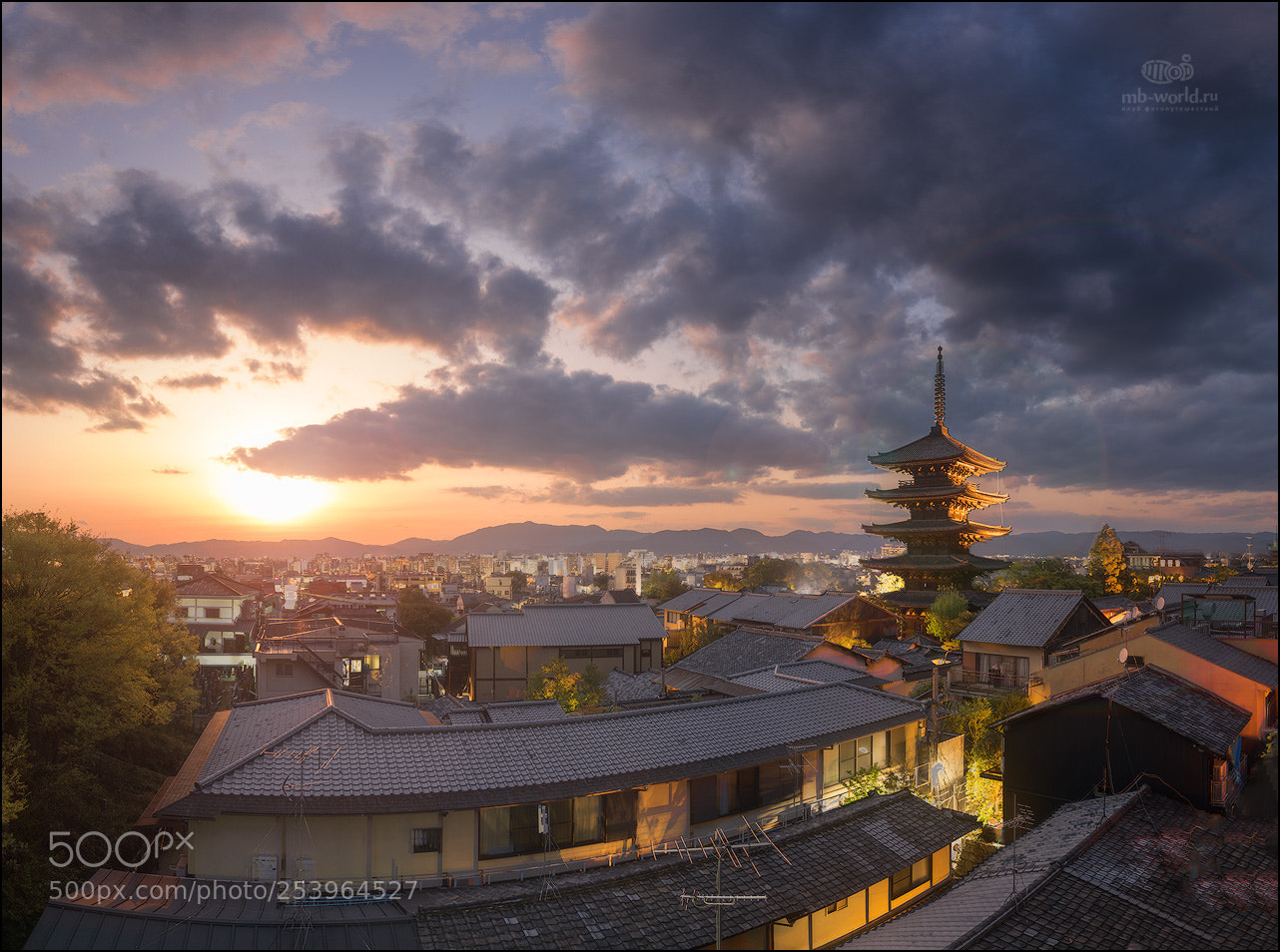 Canon EOS 5D Mark IV sample photo. Evening in kyoto photography