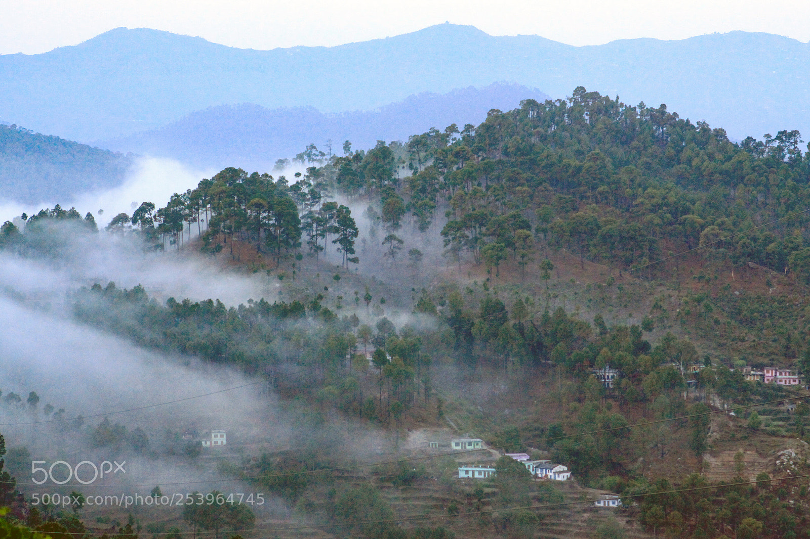 Canon EOS 50D sample photo. Views from almora, uttarakhand photography