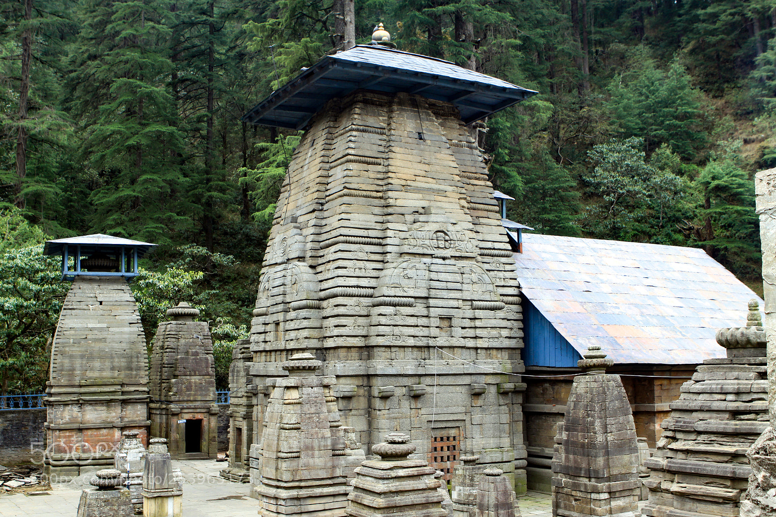 Canon EOS 50D sample photo. Jagheshwar group of temples photography