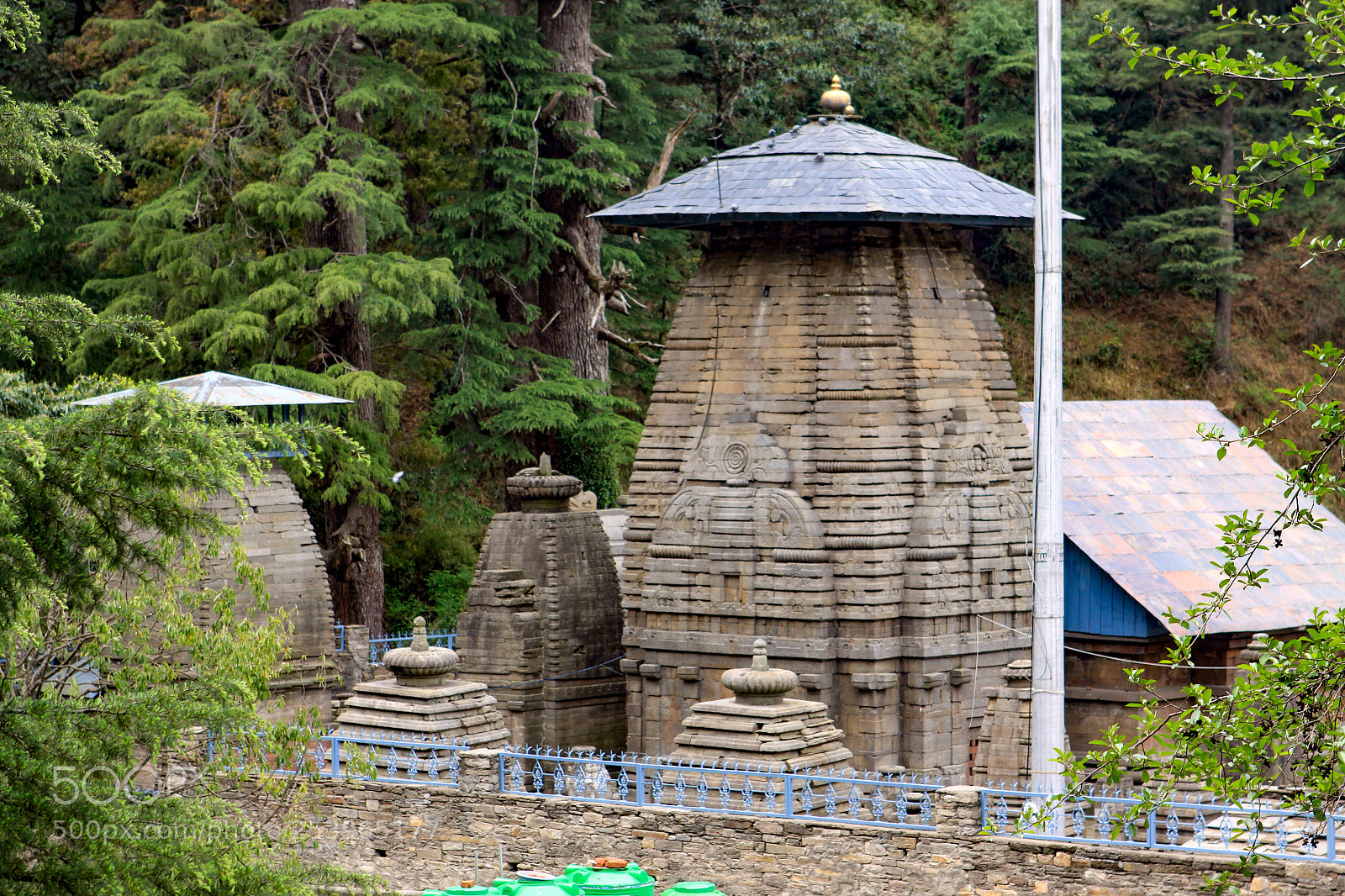 Canon EOS 50D sample photo. Jagheshwar group of temples photography