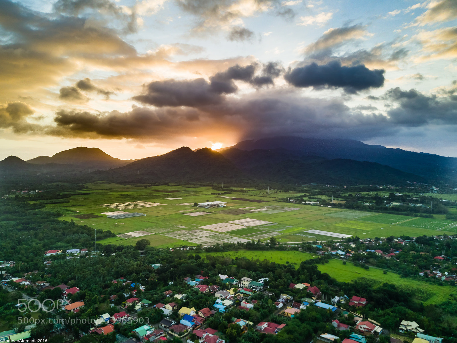 DJI FC220 sample photo. Laguna sunset photography