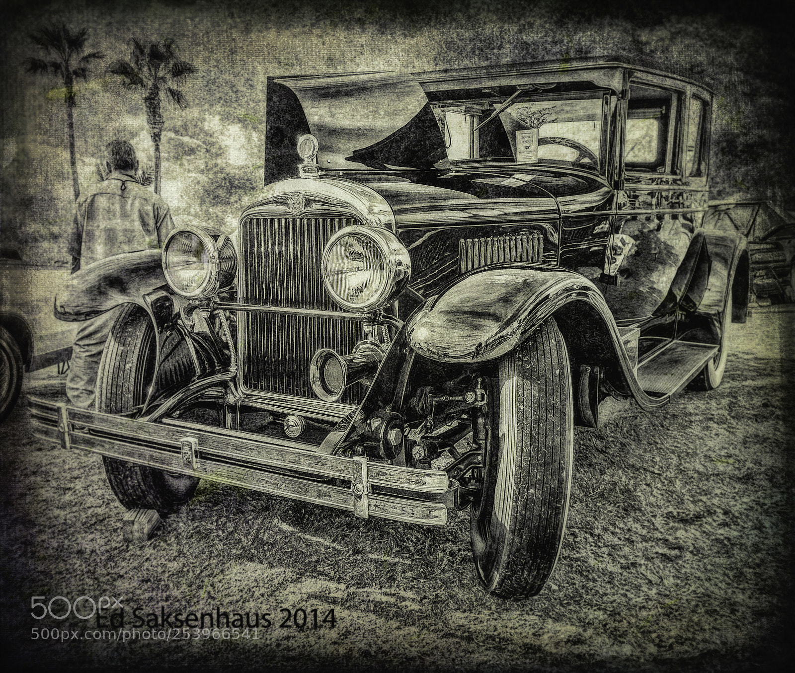 Panasonic Lumix DMC-FZ1000 sample photo. Vintage car photography