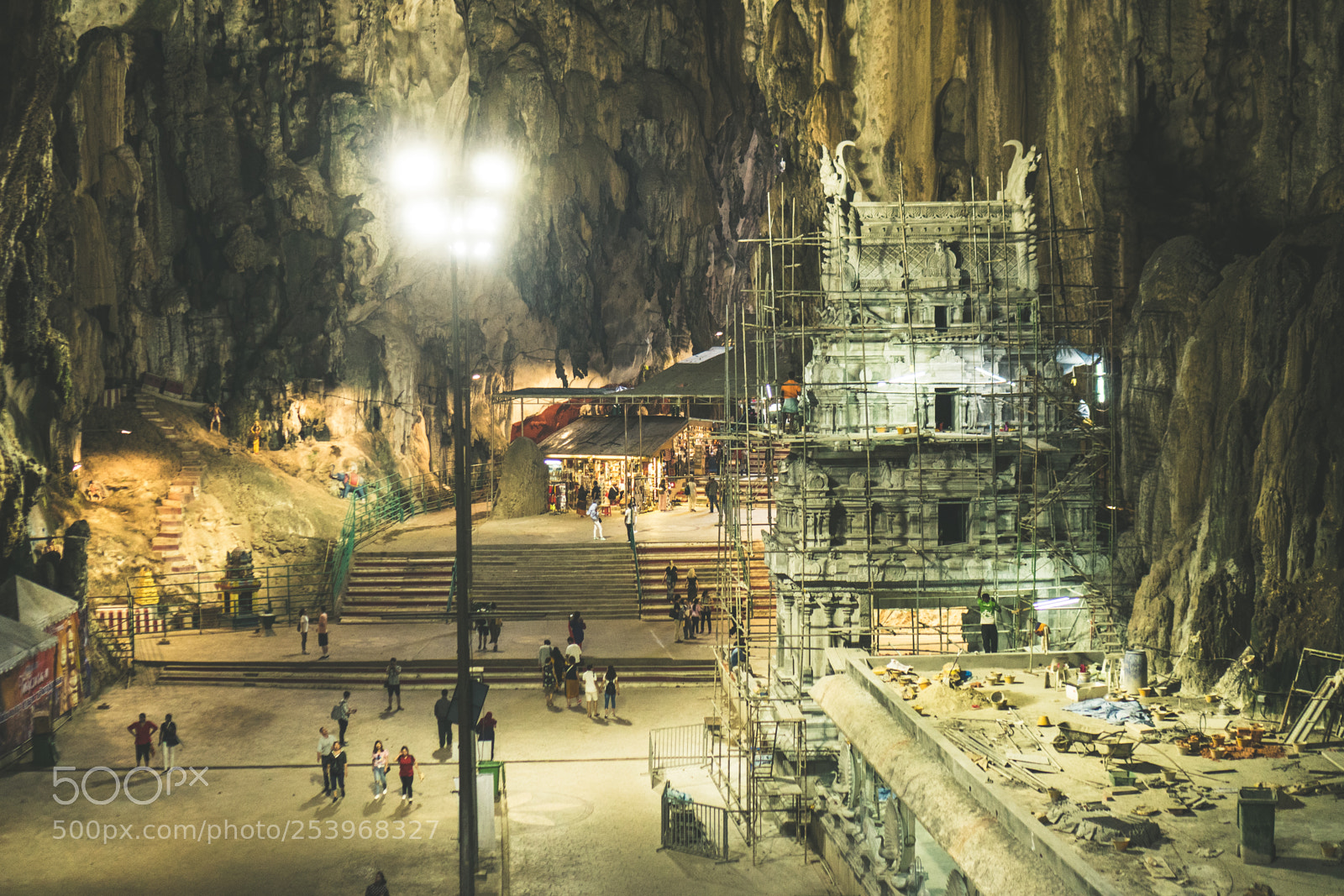 Sony a6300 sample photo. Cave lights photography