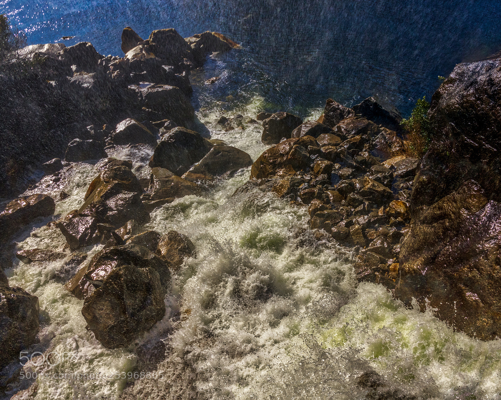 Pentax K-3 II sample photo. Hetch hetchy waterfall photography