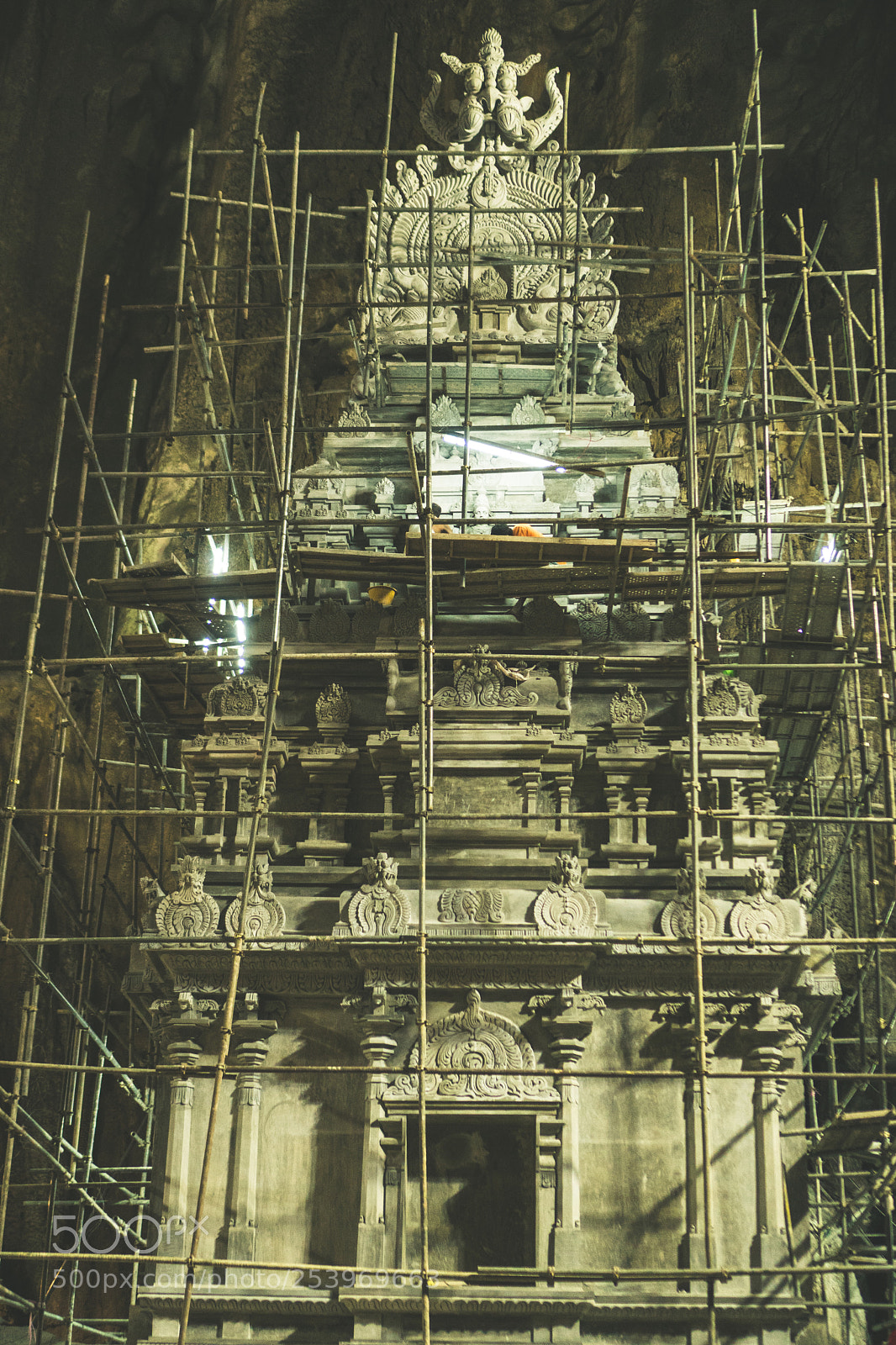 Sony a6300 sample photo. Scaffolding photography