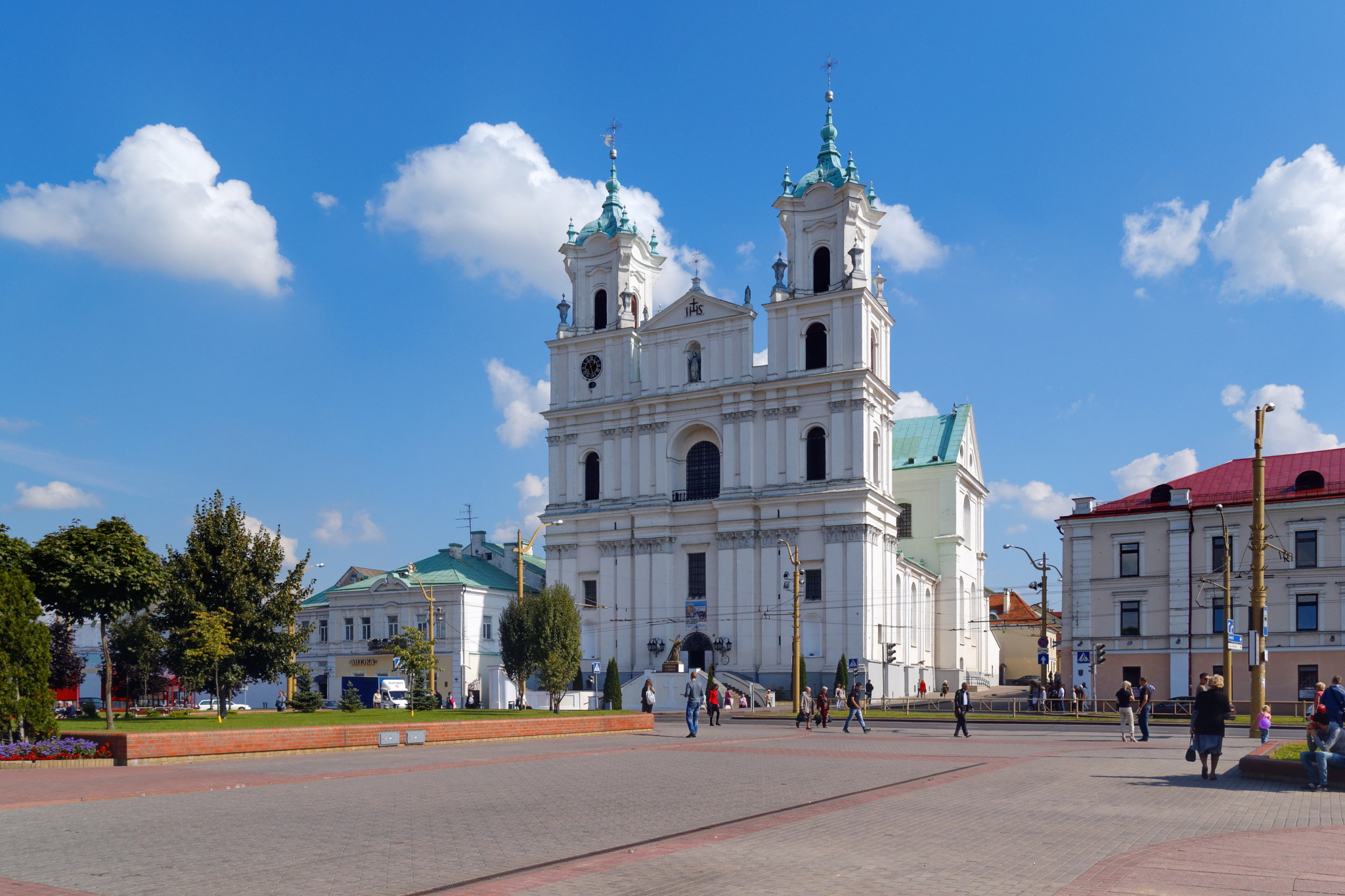 Canon EOS 550D (EOS Rebel T2i / EOS Kiss X4) sample photo. Grodno. saint francis xavier cathedral photography