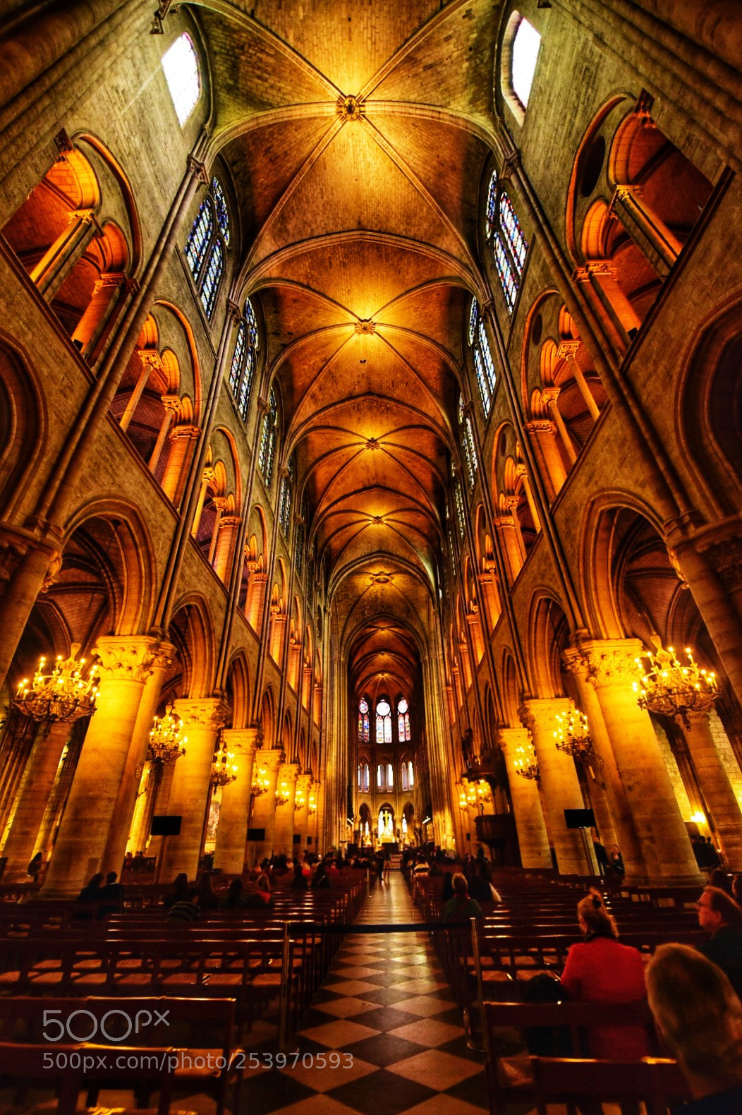 Nikon D750 sample photo. The cathedral of notre-dame photography