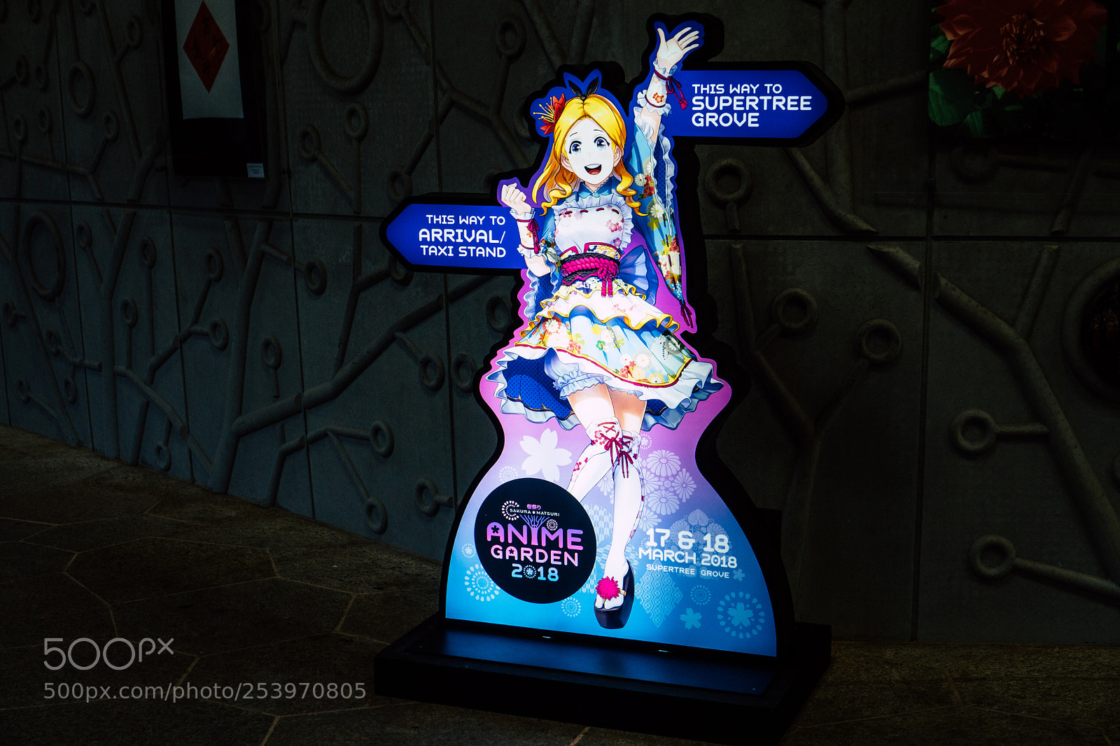 Sony a6300 sample photo. Anime garden photography