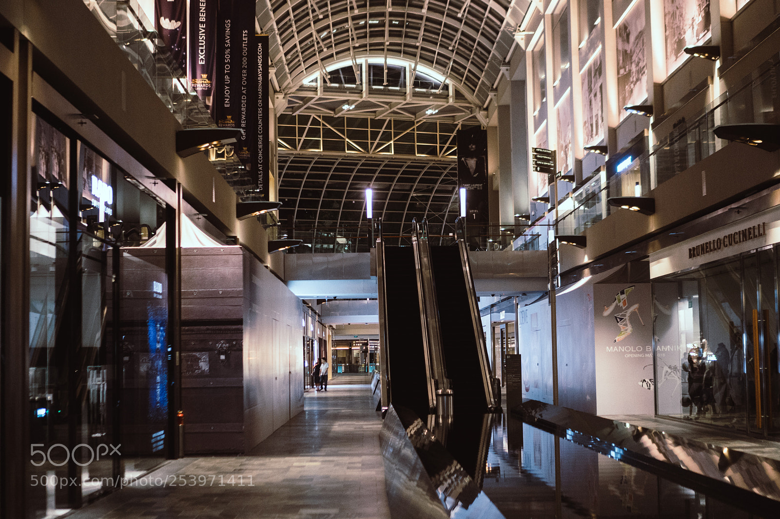 Sony a6300 sample photo. Escalator photography