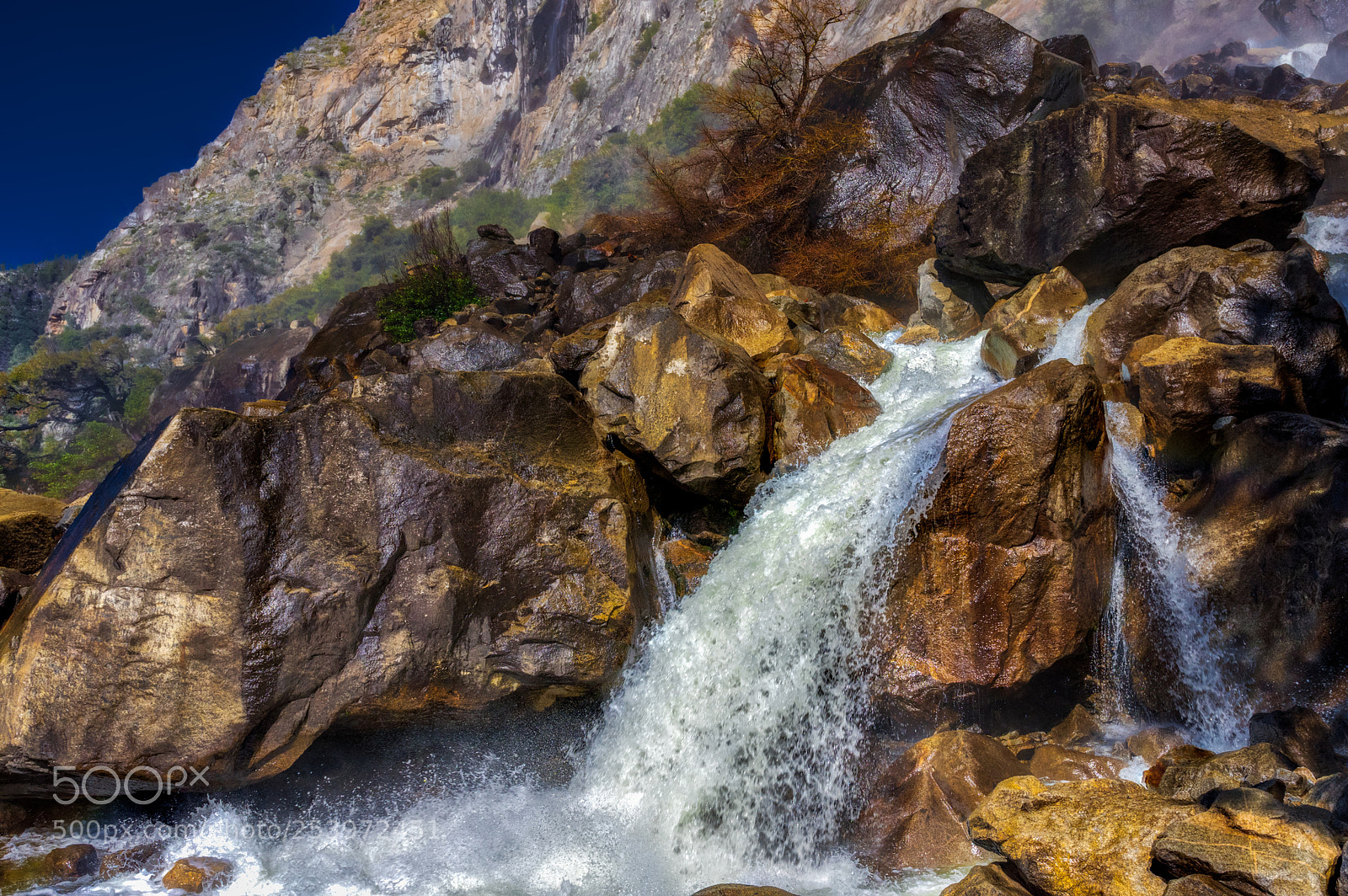 Pentax K-3 II sample photo. Hetch hetchy waterfall photography
