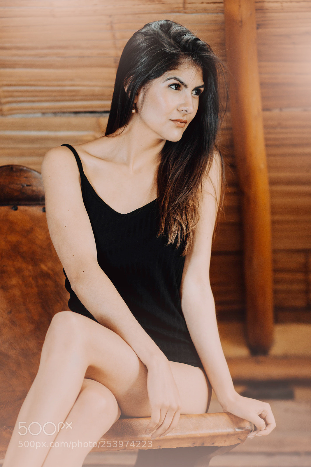 Canon EOS 70D sample photo. Lina in the forest photography
