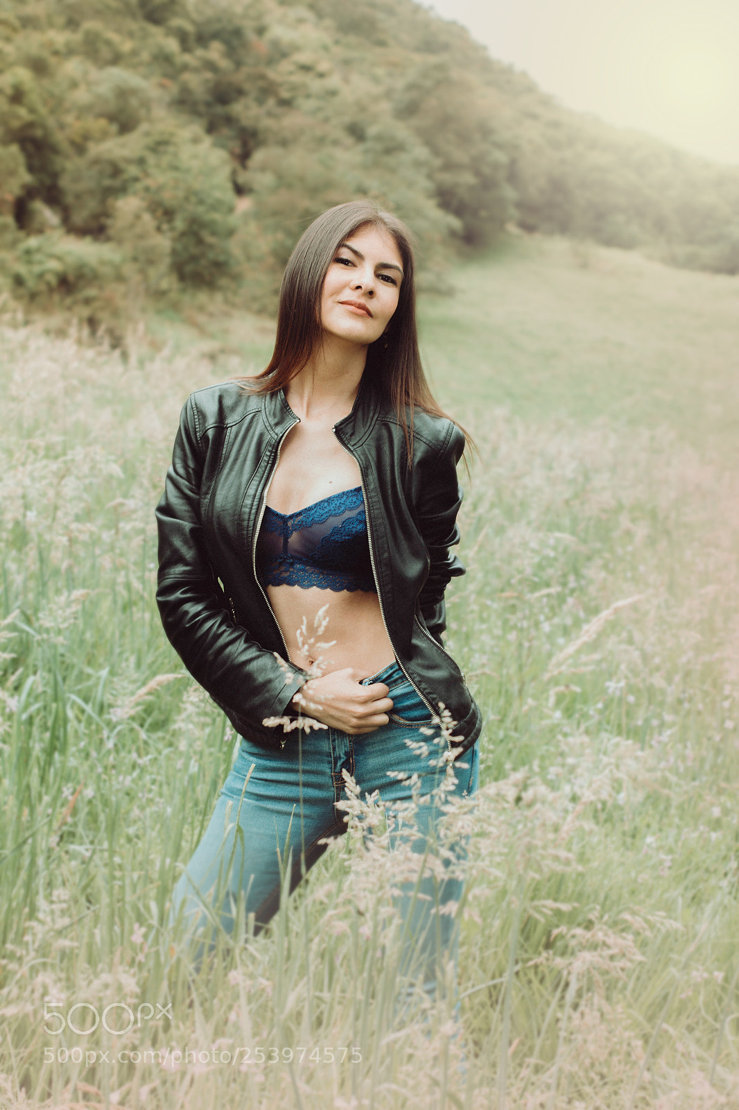 Canon EOS 70D sample photo. Lina in the forest photography