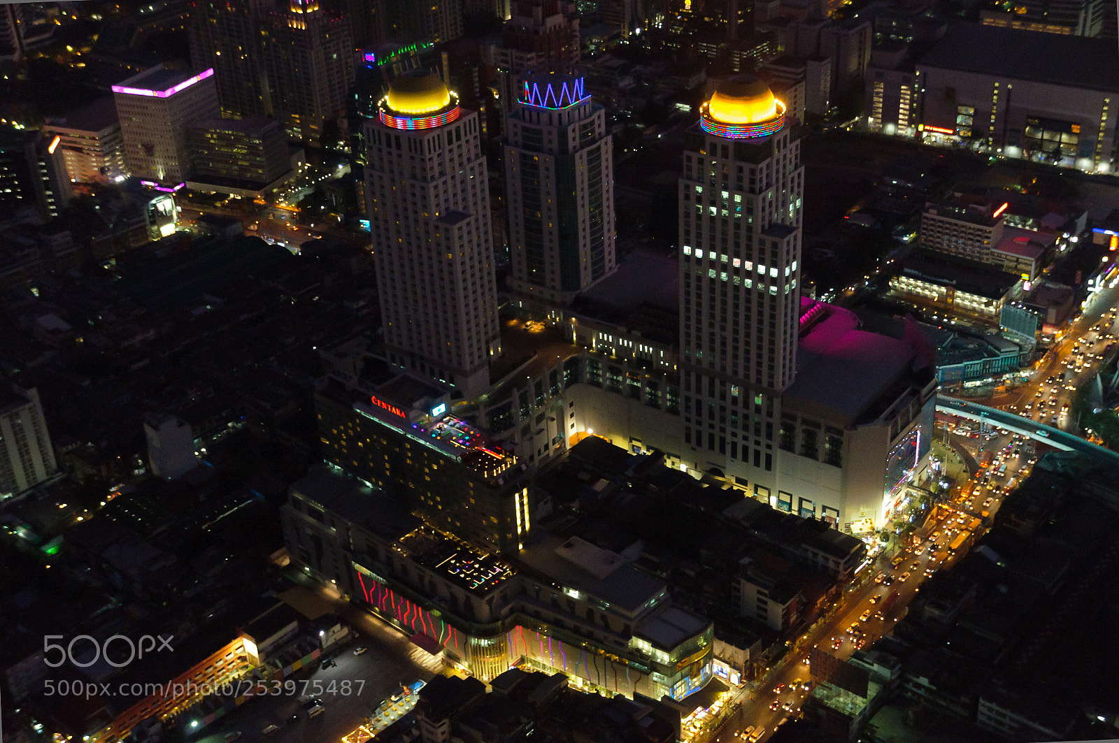 Nikon D5000 sample photo. Bangkok twilight photography
