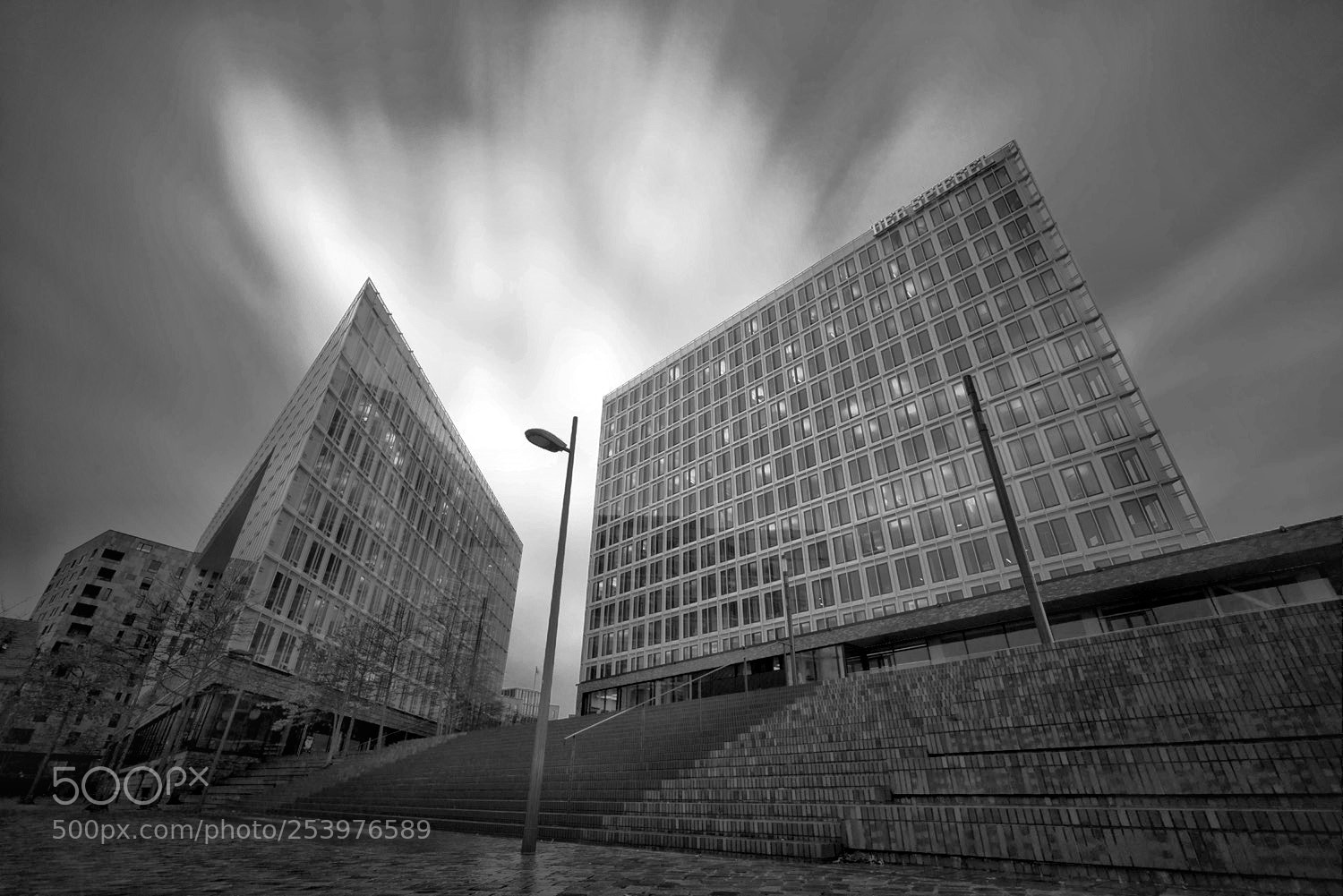 Sony a7R sample photo. Office building photography