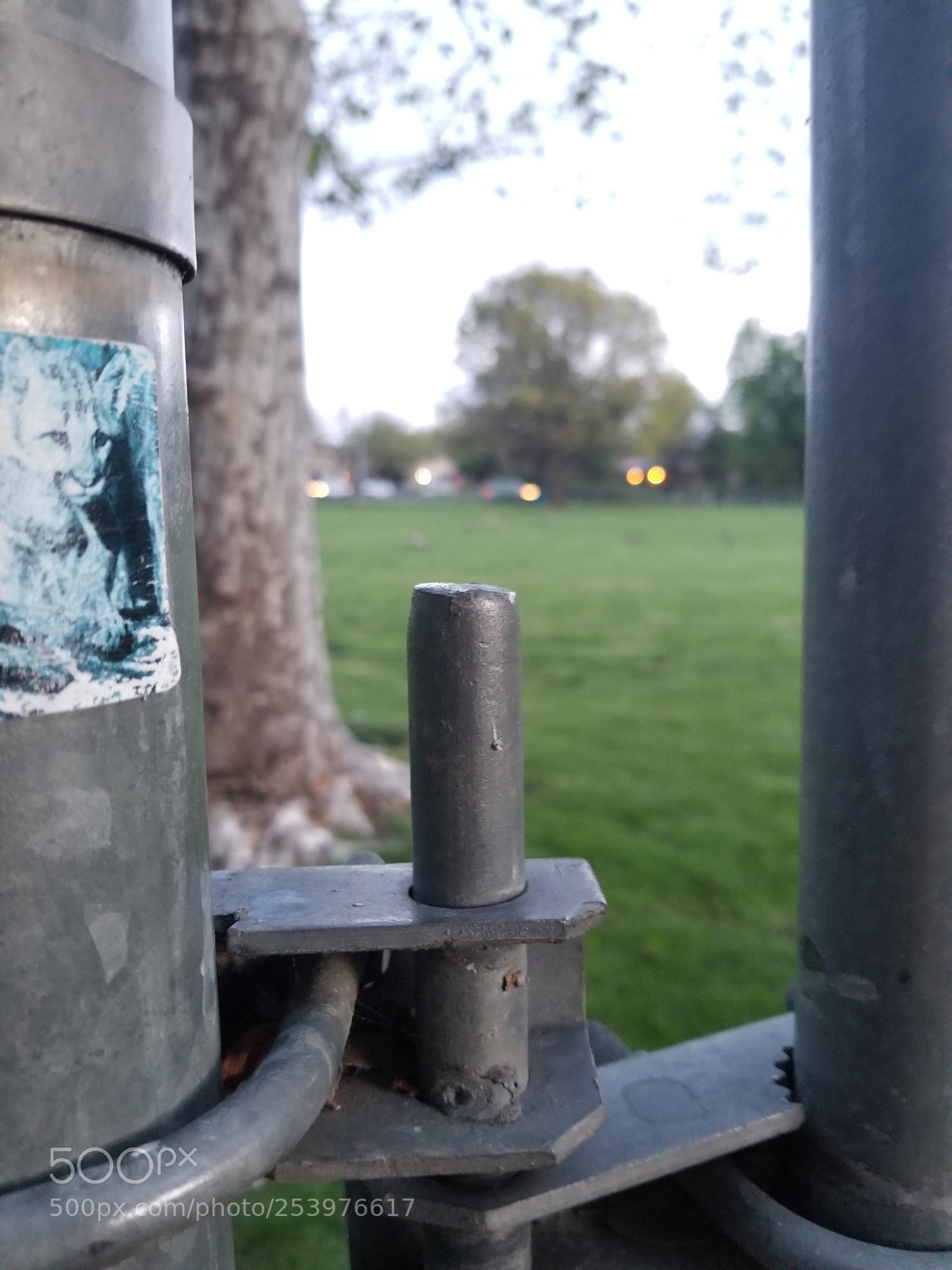Samsung Galaxy S8+ sample photo. Fence photography