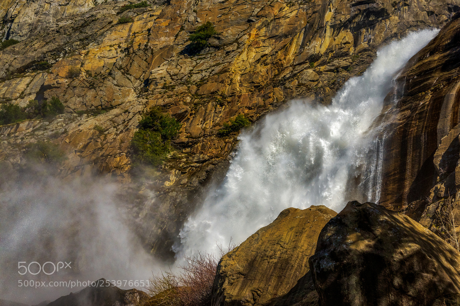 Pentax K-3 II sample photo. Hetch hetchy waterfall photography