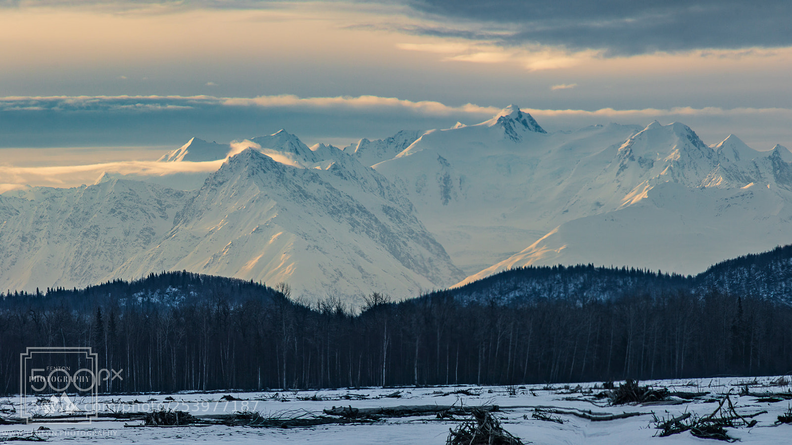 Canon EOS 760D (EOS Rebel T6s / EOS 8000D) sample photo. Knik dawn photography