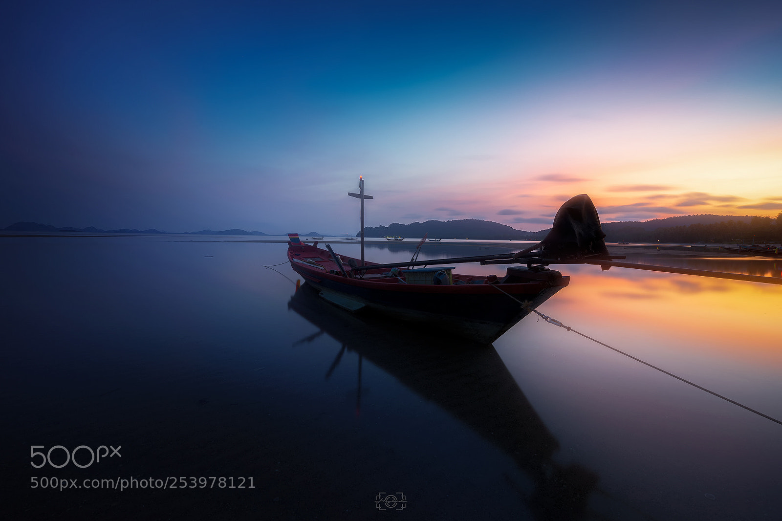 Sony a7 II sample photo. Fishing boats and sunset photography