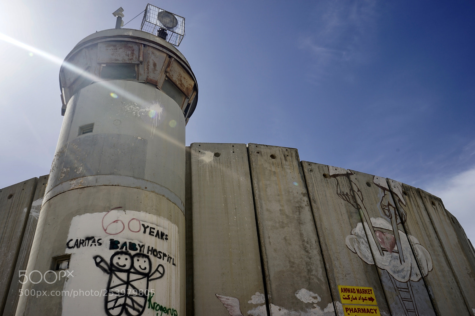 Sony a7 sample photo. The separation wall in photography