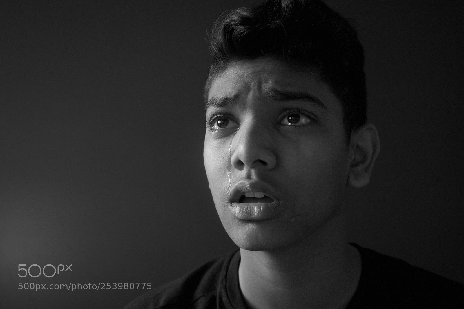 Canon EOS 70D sample photo. Pain in the darkness photography