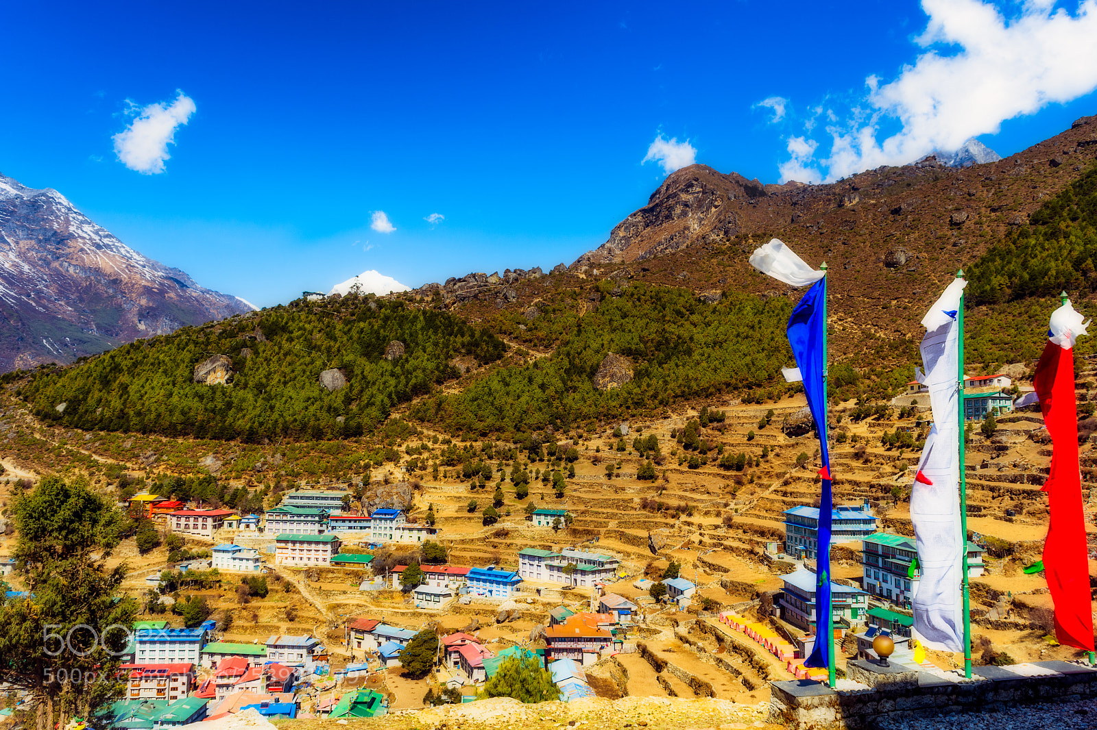 Nikon D7200 sample photo. Namche bazar, nepal photography