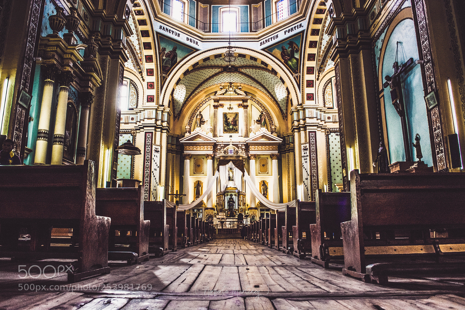 Nikon D5200 sample photo. Church in real de photography