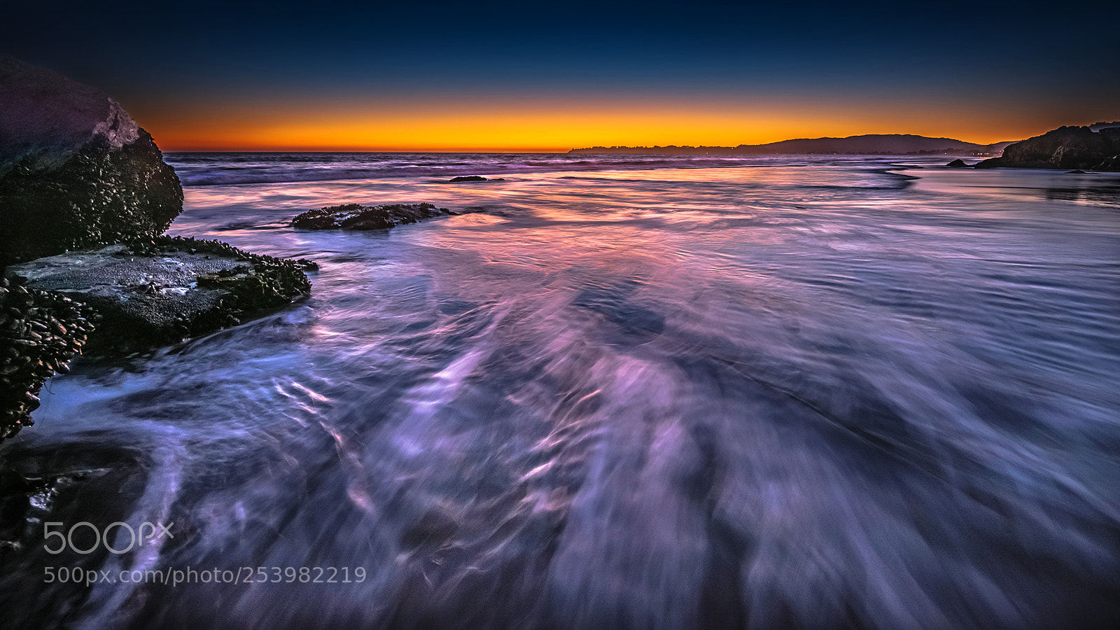 Nikon D810 sample photo. Stinson beach ca pano photography