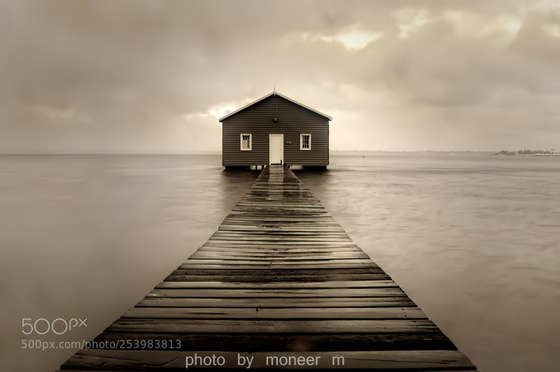 Nikon D60 sample photo. Wooden hut photography