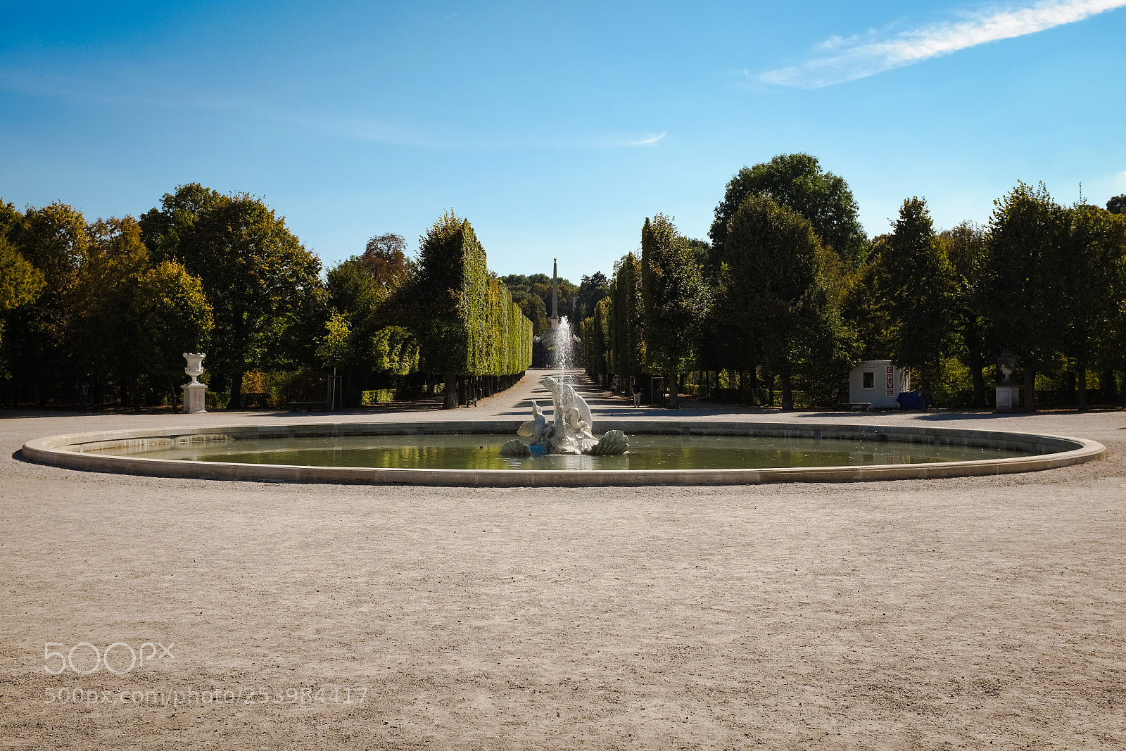 Fujifilm X100T sample photo. Fountain photography