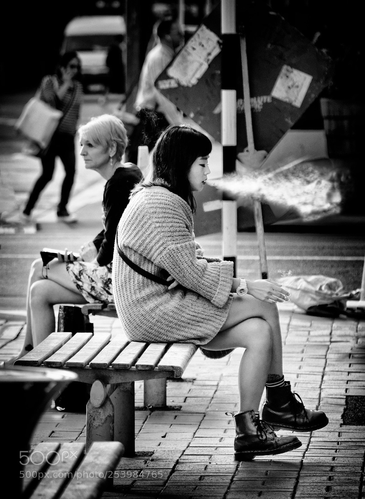 Nikon D5600 sample photo. Smoking woman no.263 photography