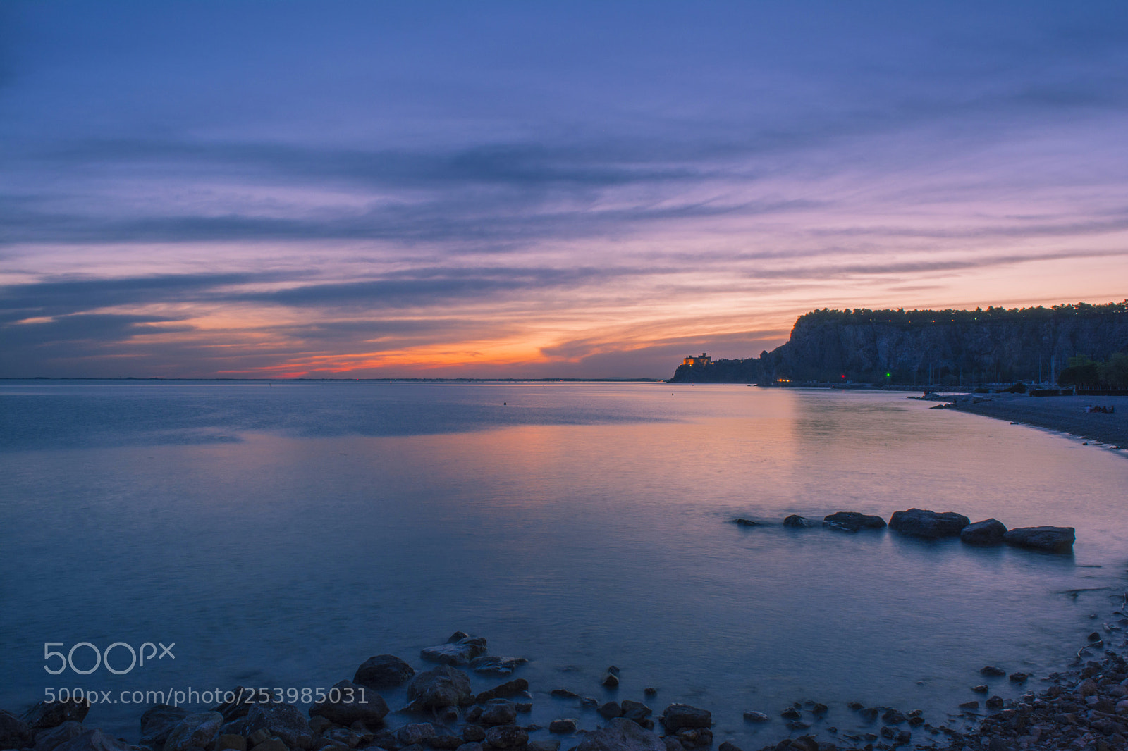 Nikon D5200 sample photo. Sistiana's sunset photography