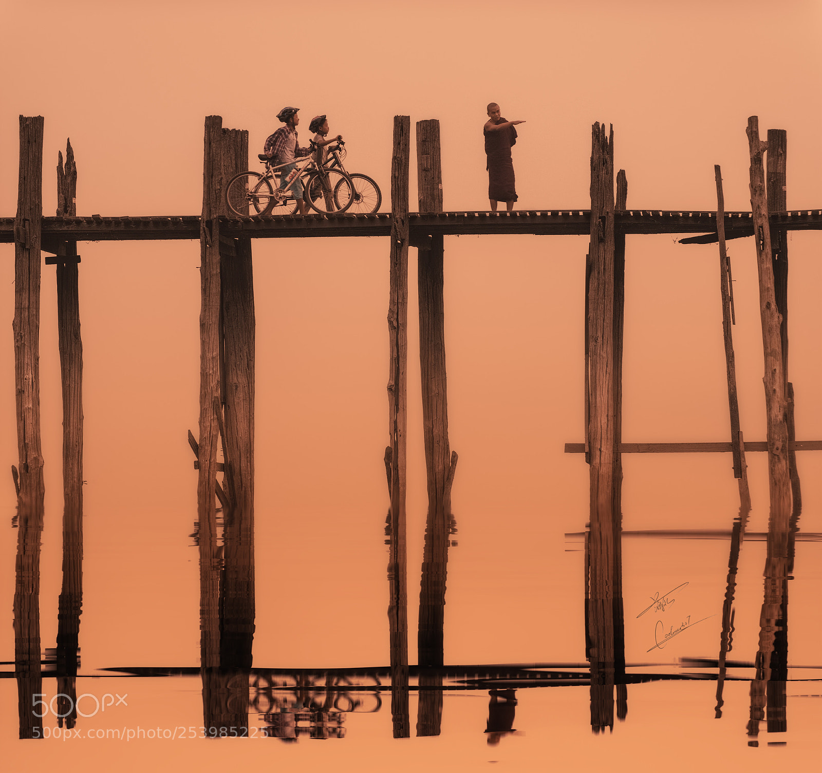 Nikon D850 sample photo. The uben bridge in photography