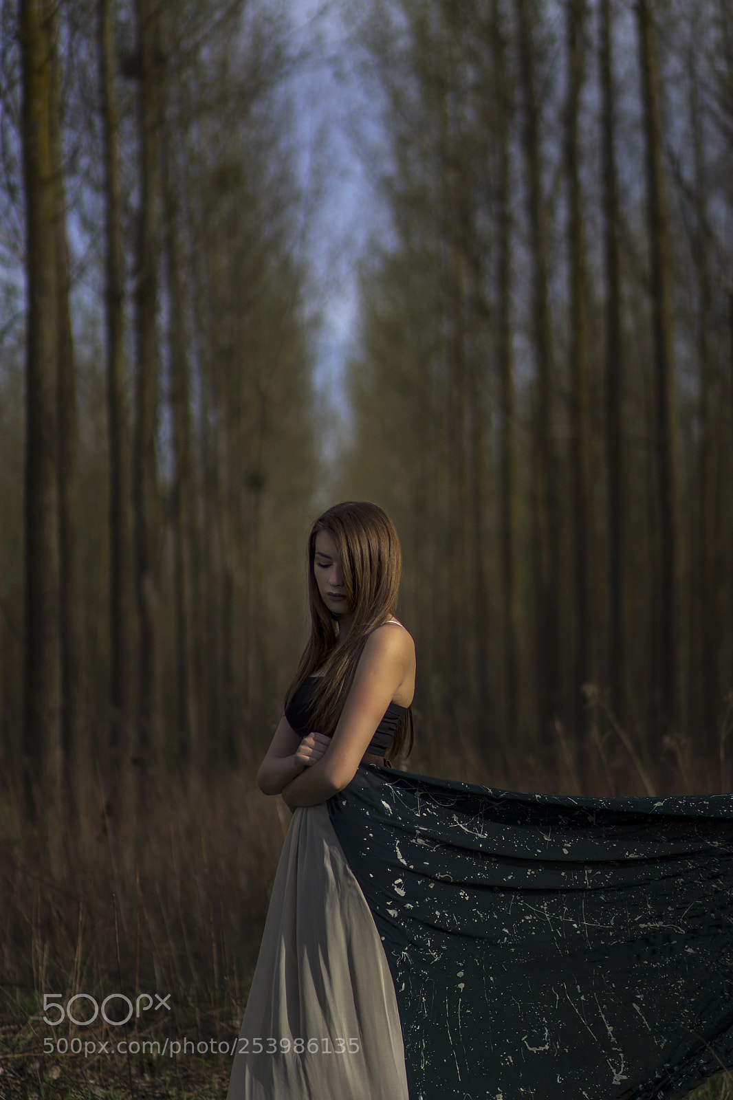 Canon EOS 1100D (EOS Rebel T3 / EOS Kiss X50) sample photo. Girl in the forest photography